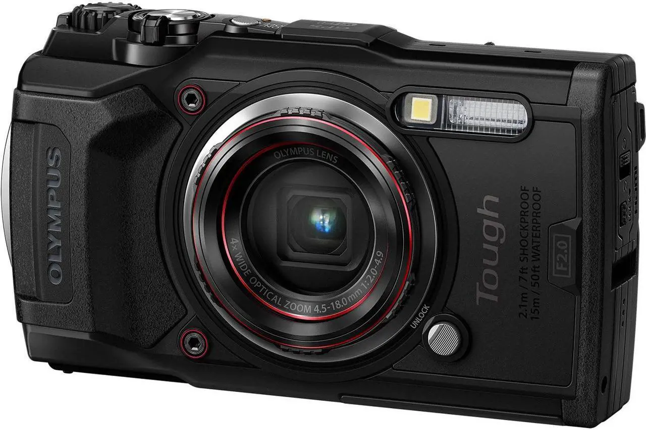 Alt view image 13 of 20 - Olympus Tough TG-6 Waterproof Camera, Black (050332192430)