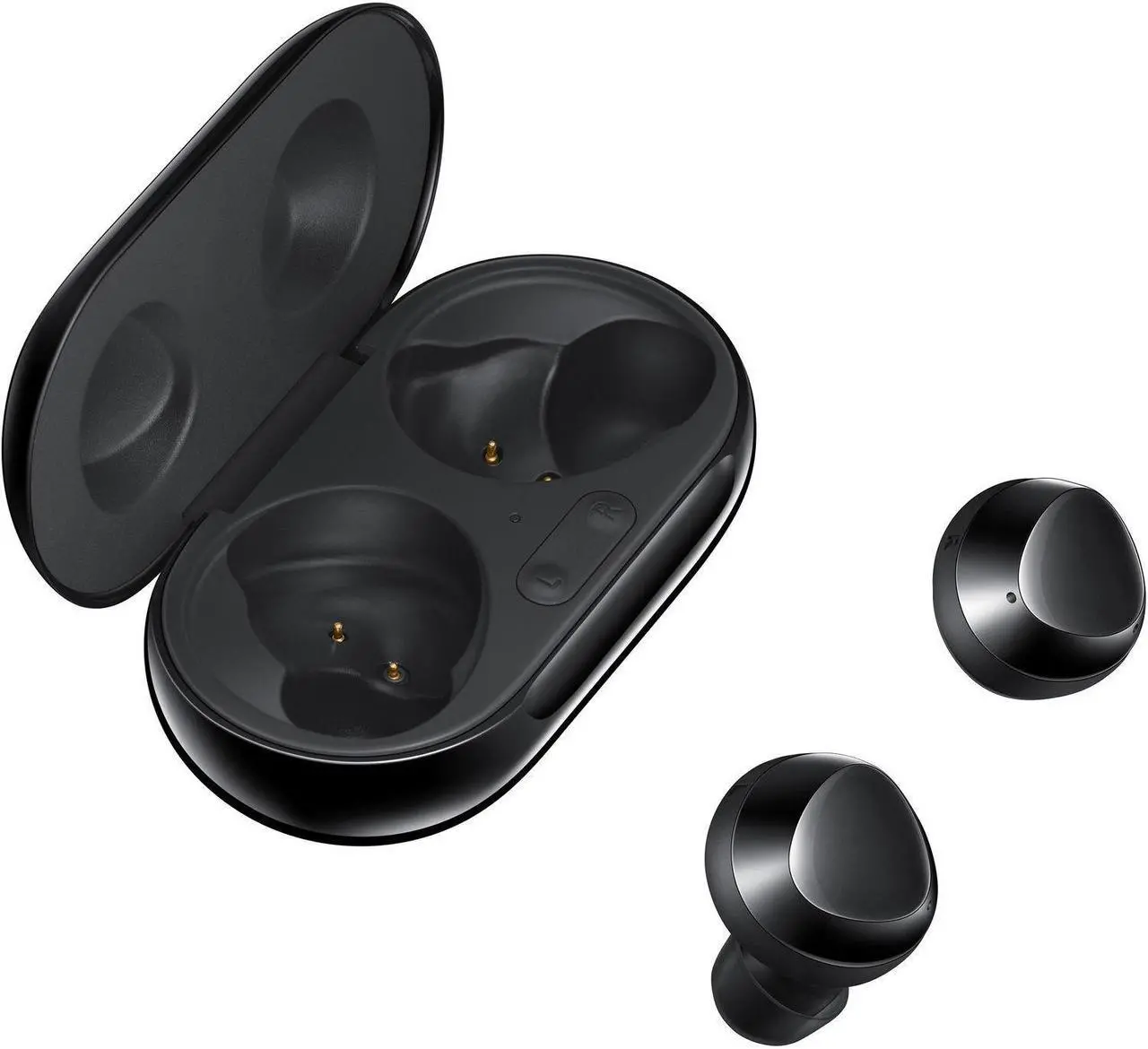 Alt view image 10 of 20 - Samsung Galaxy Buds+ True Wireless Bluetooth Earbud Headphones - Black