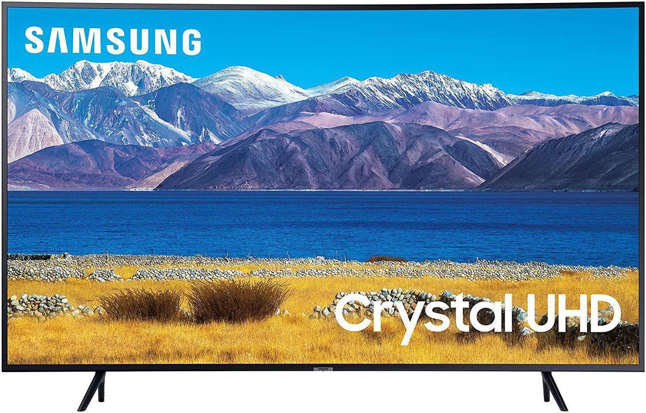 Main image of Samsung UN55TU8300F 55-Inch Class TU8300 4K Ultra HD HDR Smart Curved LED TV - 3840 x 2160- 16:9 - HDMI - Wi-Fi - Bluetooth - Alexa - Google Assistant - Black