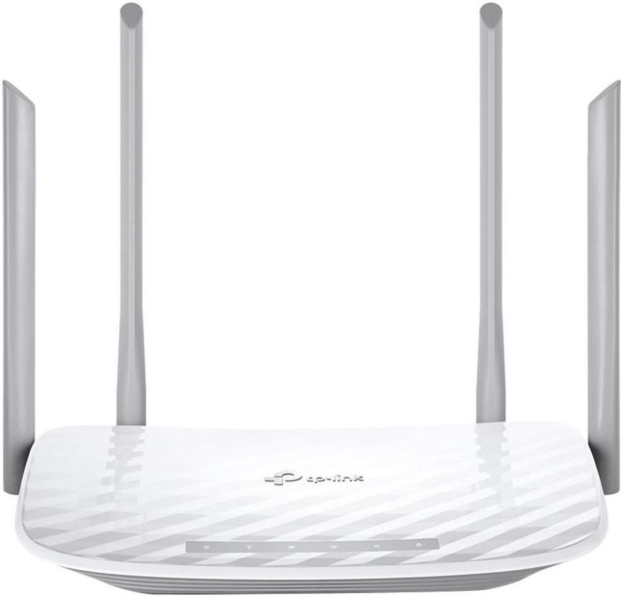 TP-LINK Archer C50 IEEE 802.11ac Ethernet Wireless Router - 2.40 GHz ISM Band - 5 GHz UNII Band(2 x External) - 1200 Mbit/s Wireless Speed - 4 x Network Port - 1 x Broadband Port - USB - Fast ...