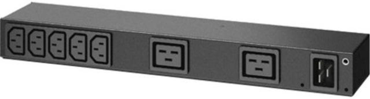 Alt view image 6 of 10 - APC AP6120A Basic Rack Pdu - Power Distribution Unit (Rack-Mountable) - Ac 100-240 V - Input: Iec 60320 C20 - Output Connectors: 9 (Iec 60320 C13, Iec 60320 C19)