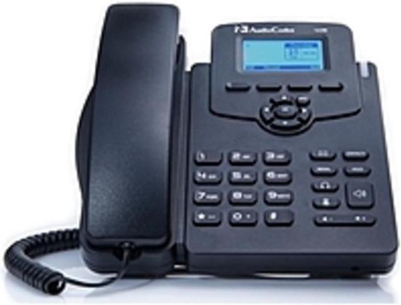 Main image of AudioCodes 405HD IP Phone - Corded - Corded - Black - VoIP - Speakerphone - 2 x Network (RJ-45) - PoE Ports - SIP Protocol(s)