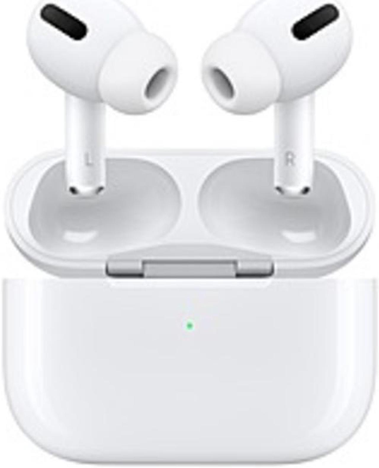 Alt view image 8 of 12 - Apple AirPods Pro Wireless In-Ear Headphones, MWP22AM/A - White