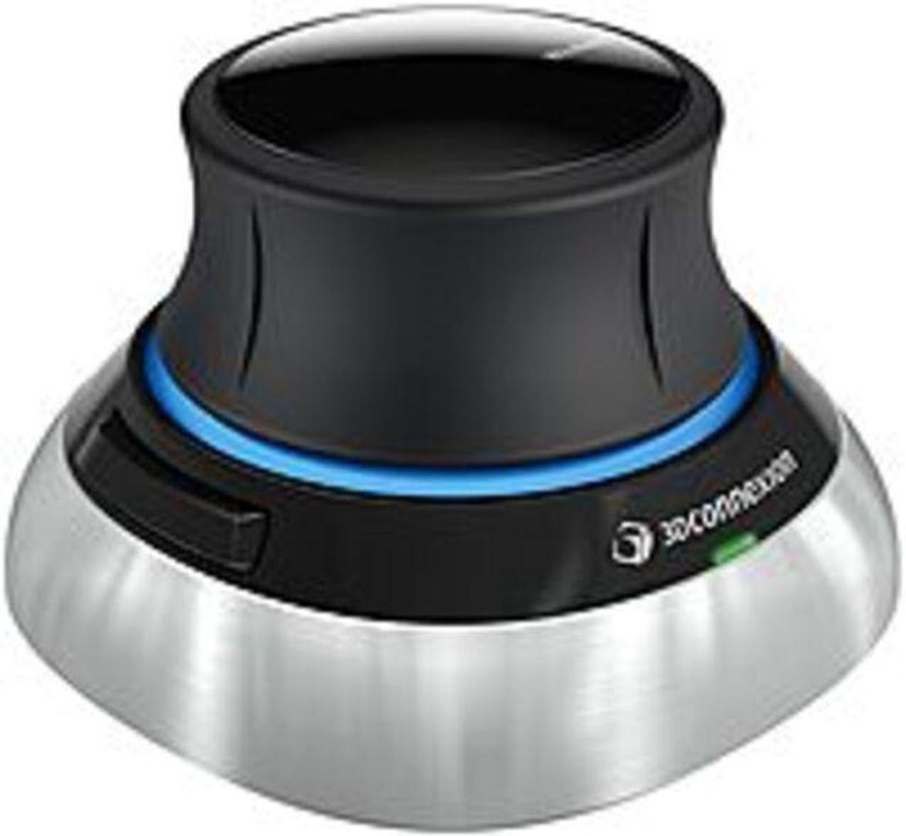 Alt view image 15 of 20 - 3Dconnexion SpaceMouse 3DX-700066 3D Mouse Black/Silver