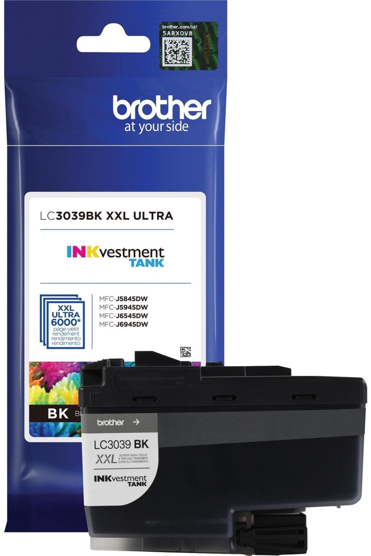 Alt view image 9 of 14 - Brother LC3039BK Ultra High Yield INKvestment Ink Cartridge - Black