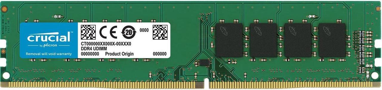 Alt view image 4 of 11 - Crucial 8GB Single DDR4 2666 MT/s (PC4-21300) SR x8 DIMM 288-Pin Memory - CT8G4DFS8266