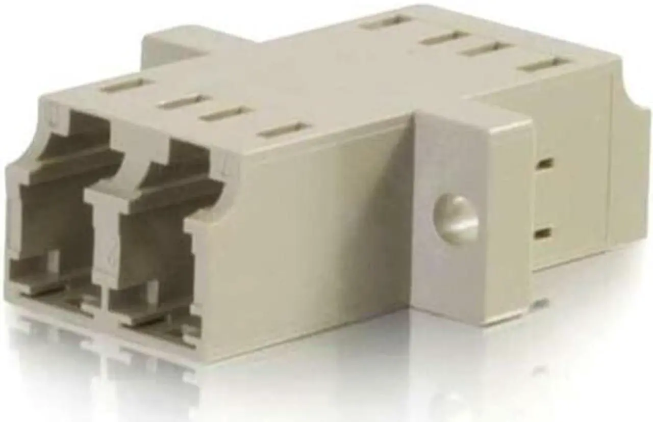 Alt view image 8 of 8 - C2G/Cables To Go 27113 LC/LC Duplex Multimode Fiber Optic Coupler