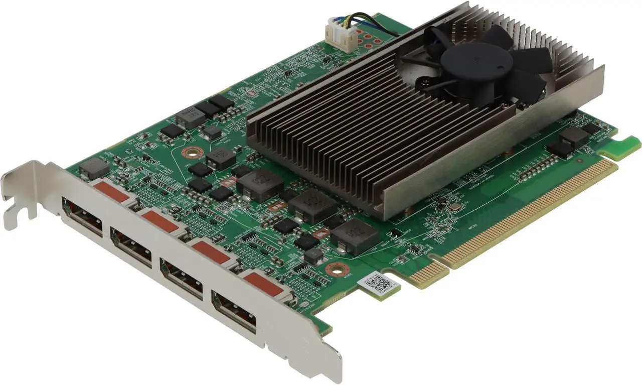 Alt view image 20 of 20 - VisionTek AMD Radeon RX 550 4GB GDDR5 4xDisplayPort Graphics Card 901458