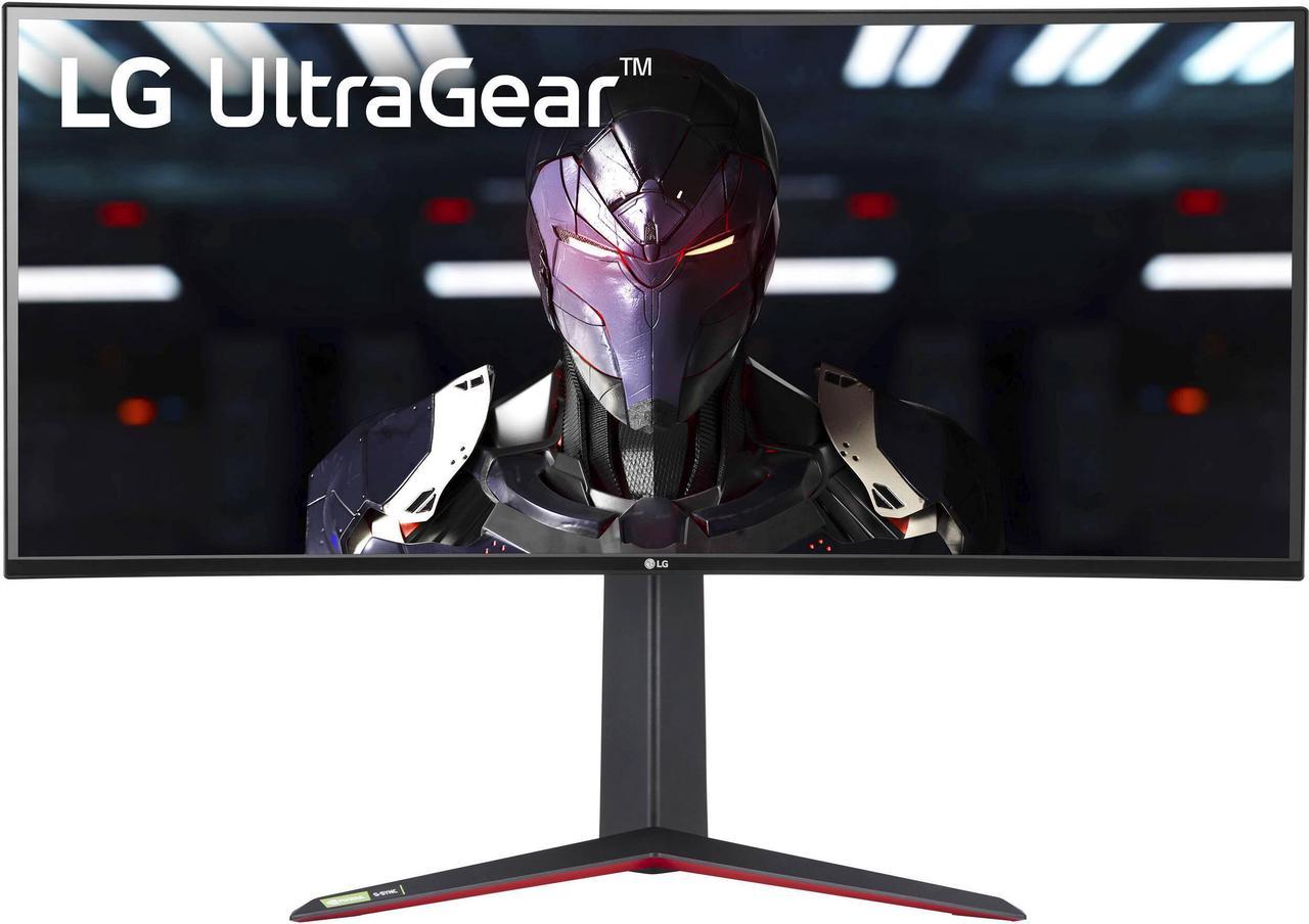 LG 34GN850-B.AUS 34-Inch Curved UltraGear Gaming Monitor - IPS - LED - 3440 x 1440 - 21:9 - 1000:1 - 1 ms - 400 cd/m2 - 160 Hz - G-Sync - FreeSync - Adaptive-Sync - Black