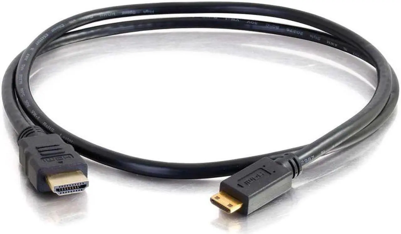 Alt view image 7 of 7 - C2G 50620 4K UHD High Speed HDMI to Mini HDMI Cable (60Hz) with Ethernet for 4K Devices, Black (10 Feet, 3.04 Meters)