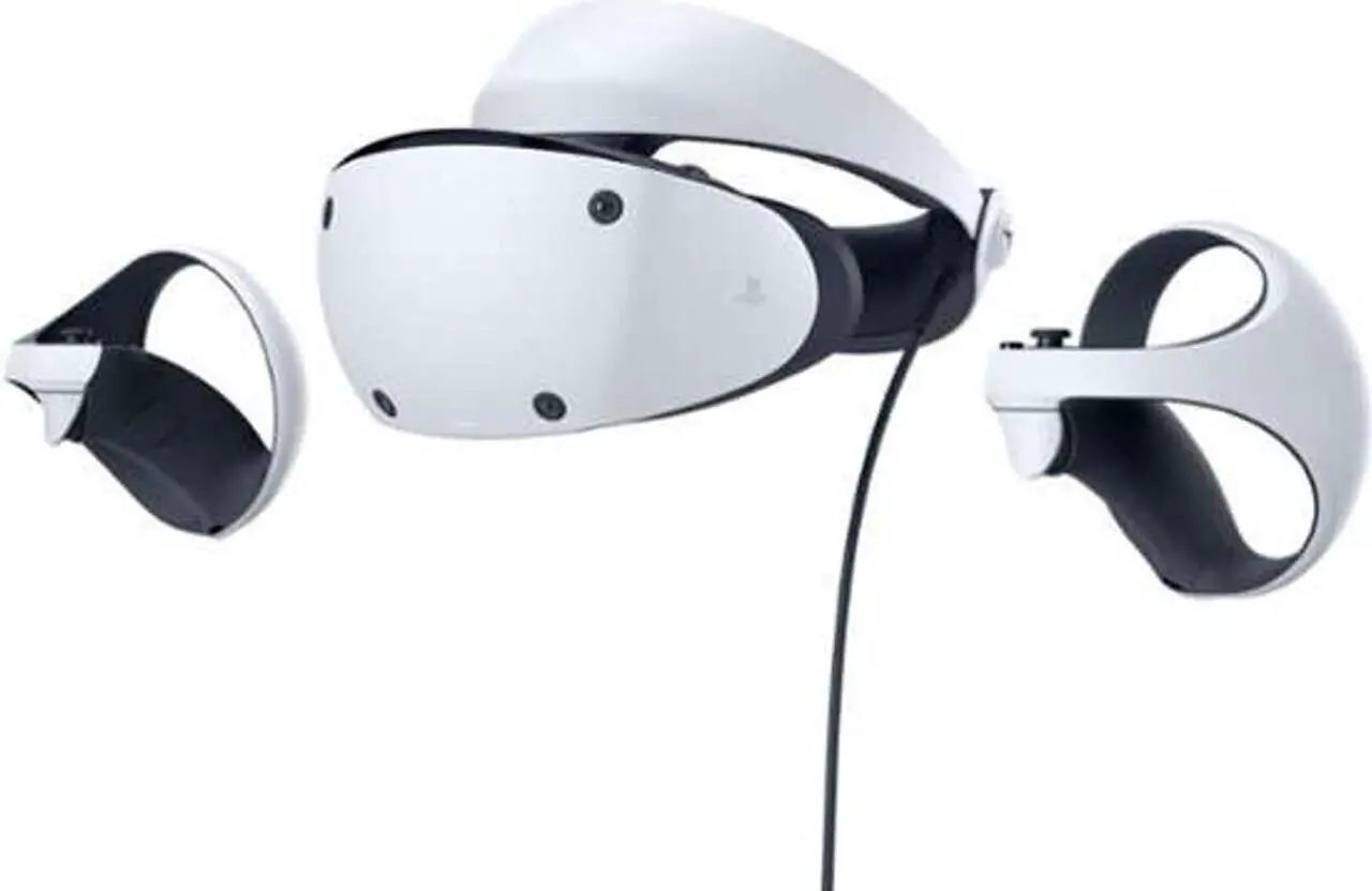 Alt view image 5 of 5 - Sony 1000032456 PlayStation VR2 - Core Bundle - OLED - Portable - 120 Hertz - Headphones - USB-C - Microphone - Bluetooth Pairing - Haptic Feedback - White/Black