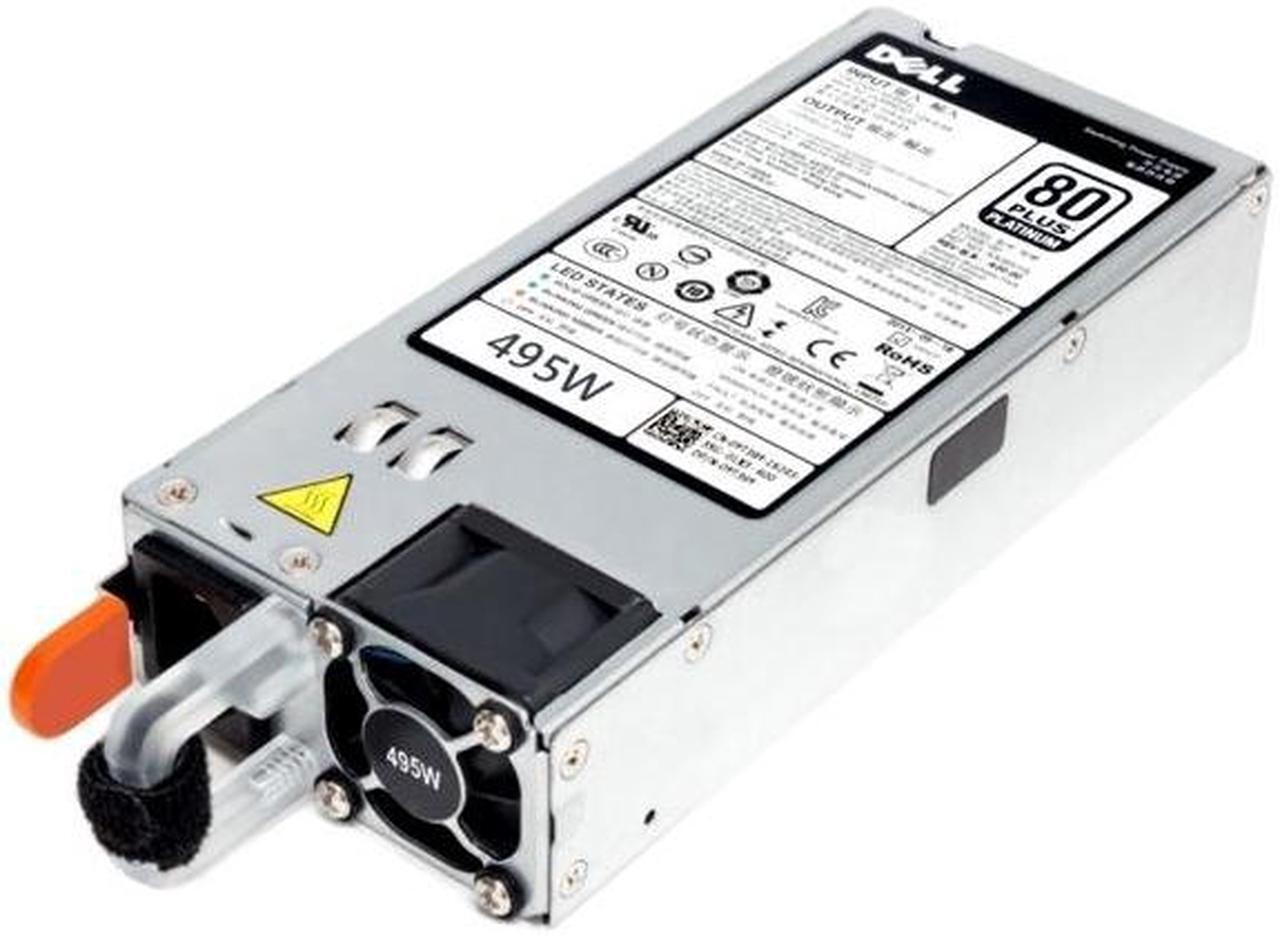 Alt view image 2 of 3 - Dell GRTNK PowerEdge R730 R730XD R630 495 Watt Power Supply