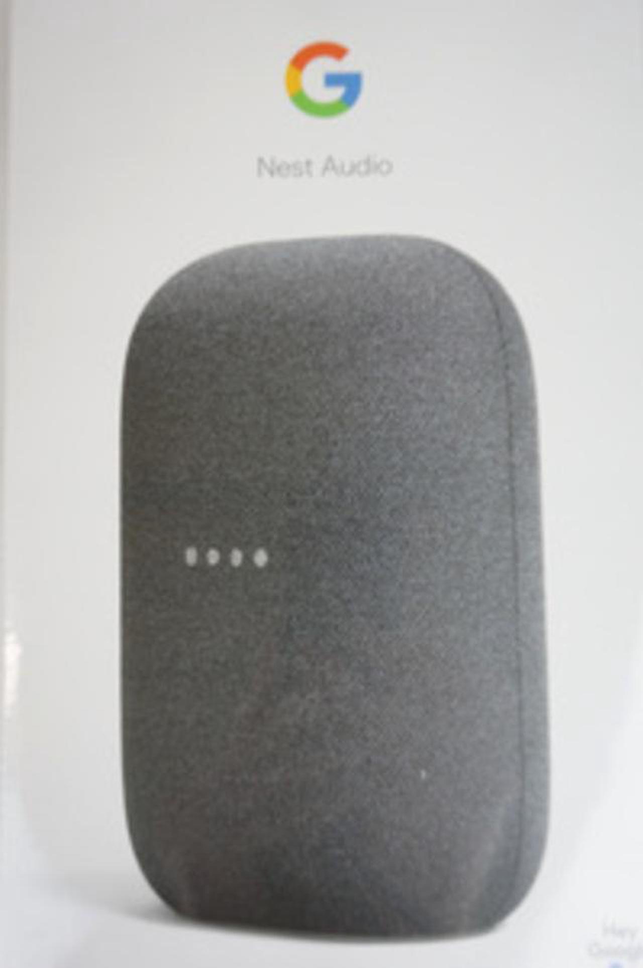 Alt view image 4 of 7 - Google GA01420-US Nest Audio Smart Speaker with Assistant, Charcoal