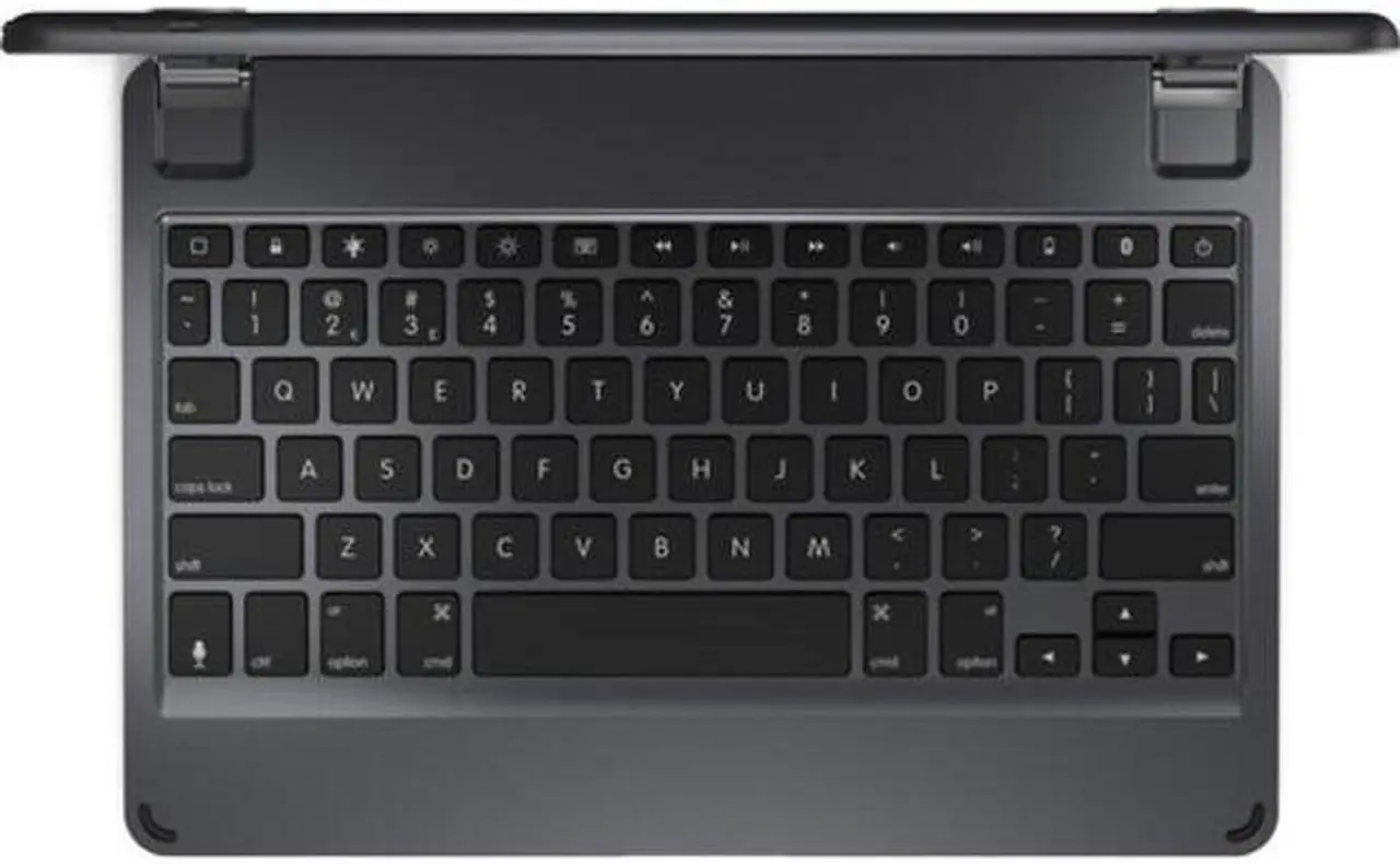 Alt view image 4 of 4 - Brydge Bluetooth Backlit Keyboard For 10.2" iPad - Gray