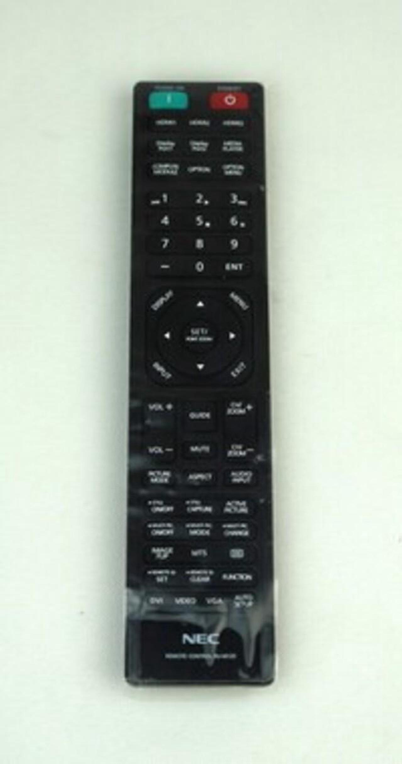 Main image of NEC RU-M125 Display Remote Control For MultiSync M751 Models