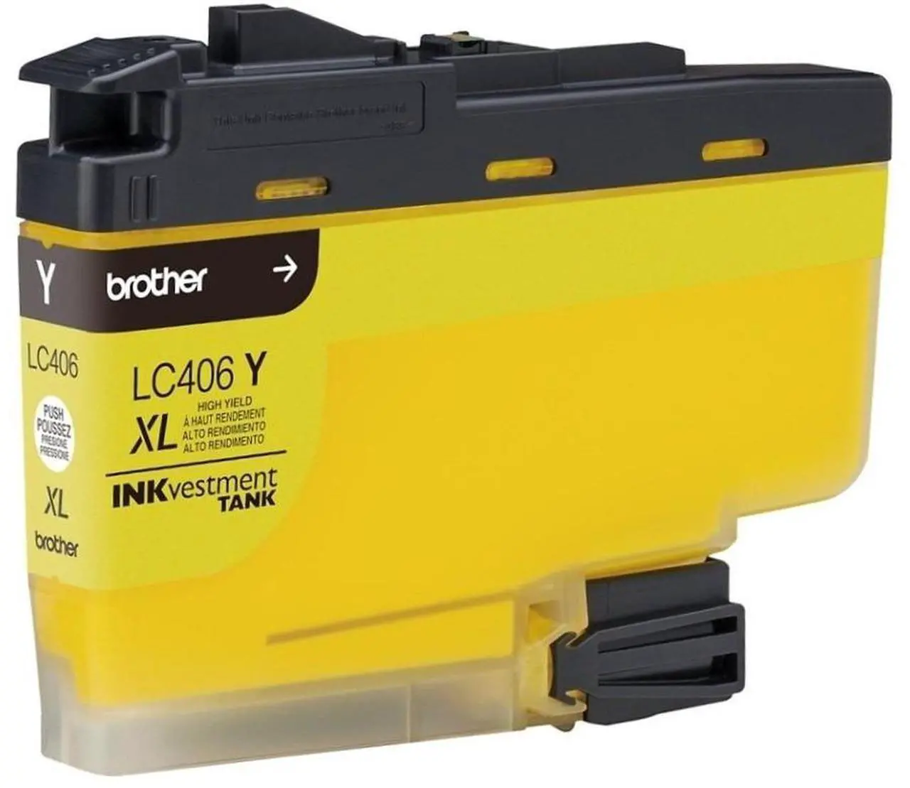 Alt view image 12 of 12 - Brother LC406XLYS INKvestment High-Yield Ink 5000 Page-Yield Yellow