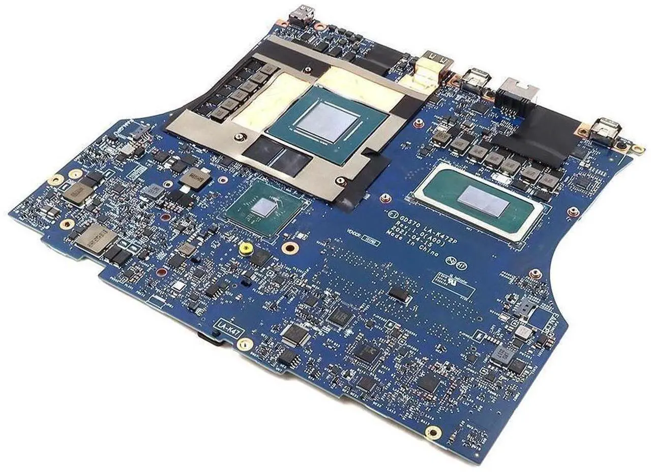 Main image of Dell X7MT8 GDS70 LA-K472P Intel Core i7-11800H Laptop Motherboard For Alienware X17 R1 - 4.60GHz - 64GB - DDR4 SDRAM - 3466MHz - 2 Slots - NVidia GeForce RTX 3070 - 8GB GDDR6