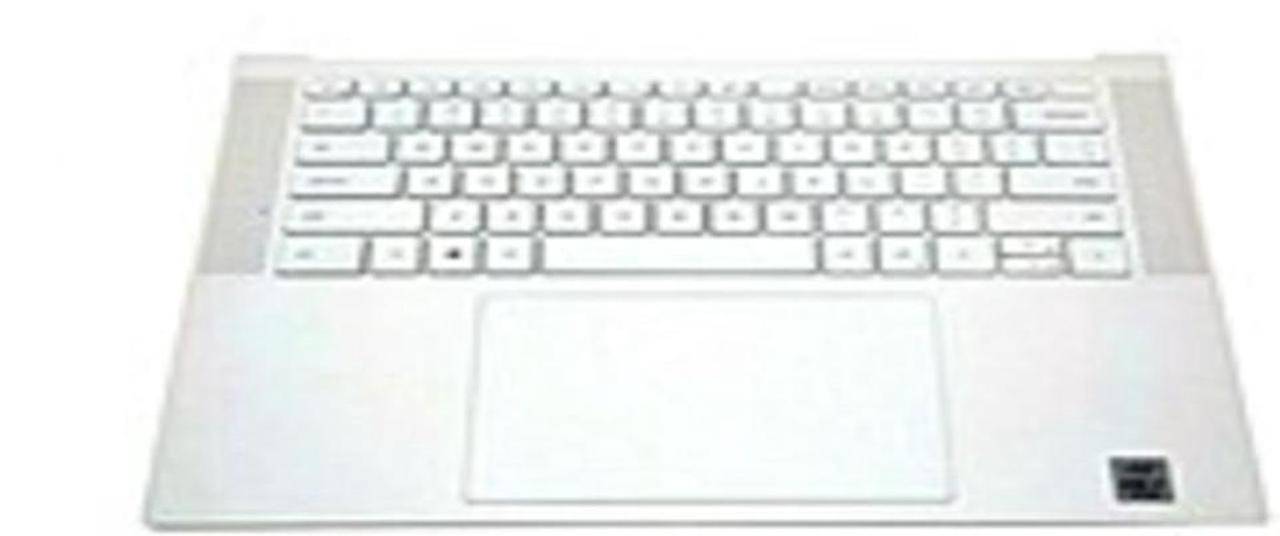 Main image of Dell DTXVP Keyboard With Touchpad And Palmrest Assembly - White - 79-Key - US-English QWERTY - Backlit