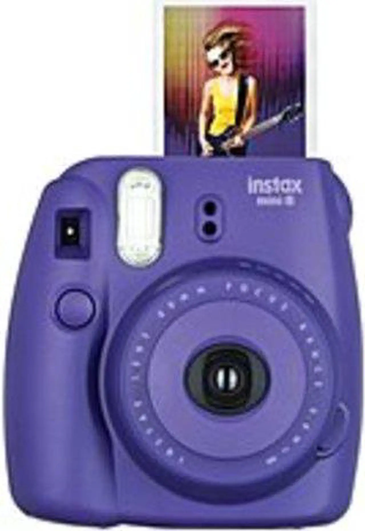 Alt view image 4 of 13 - Fujifilm Instax Mini 8 Instant Film Camera (Grape)