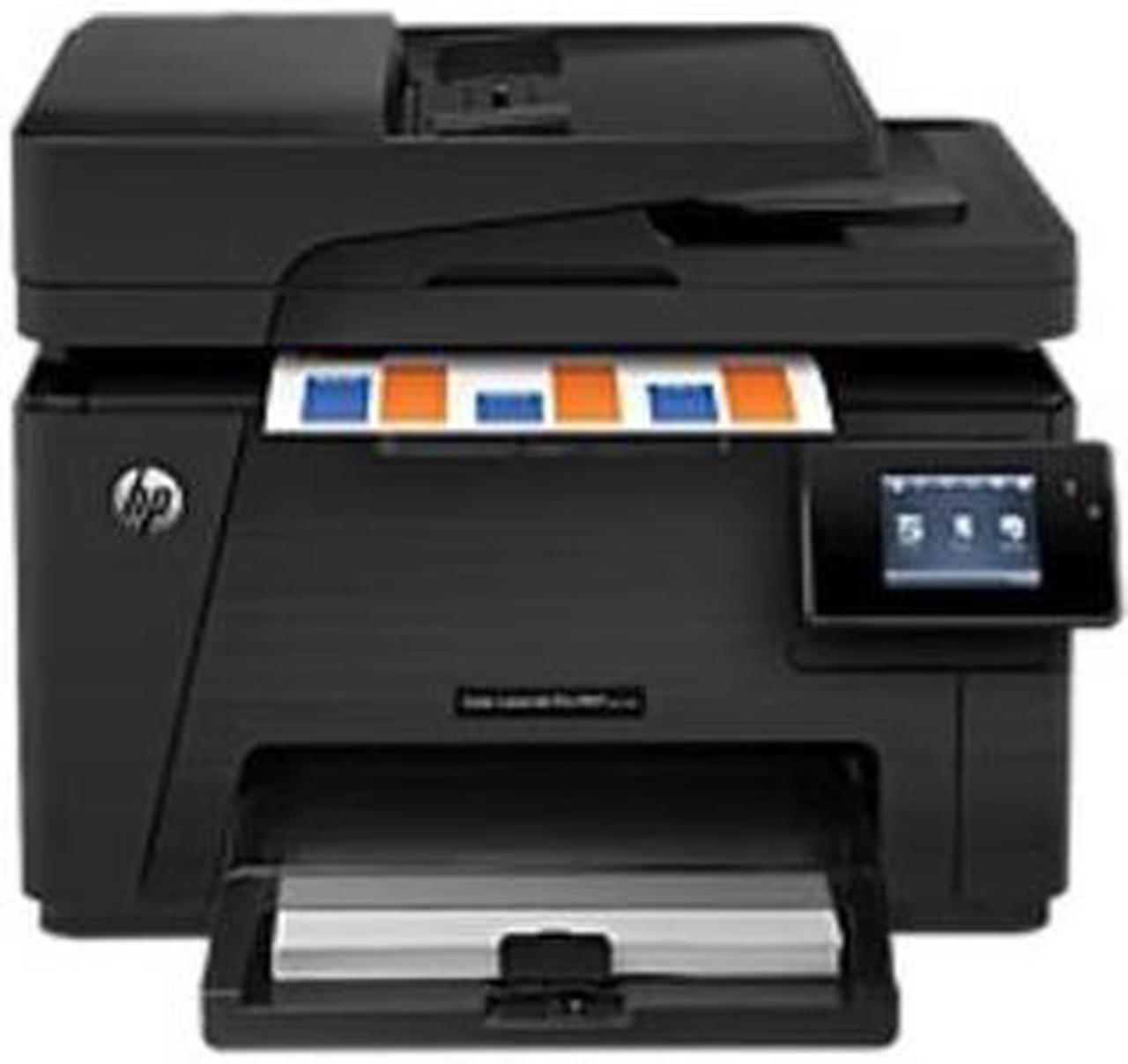 Main image of HP Color LaserJet Pro MFP M177fw CZ165ABGJ Wireless Multifunction Laser Printer, Copier, Scanner, Fax - Up to 17 ppm Black, Up to 4 ppm Color - 2400 dpi - Hi-Speed USB 2.0 - Wi-Fi - 240V AC