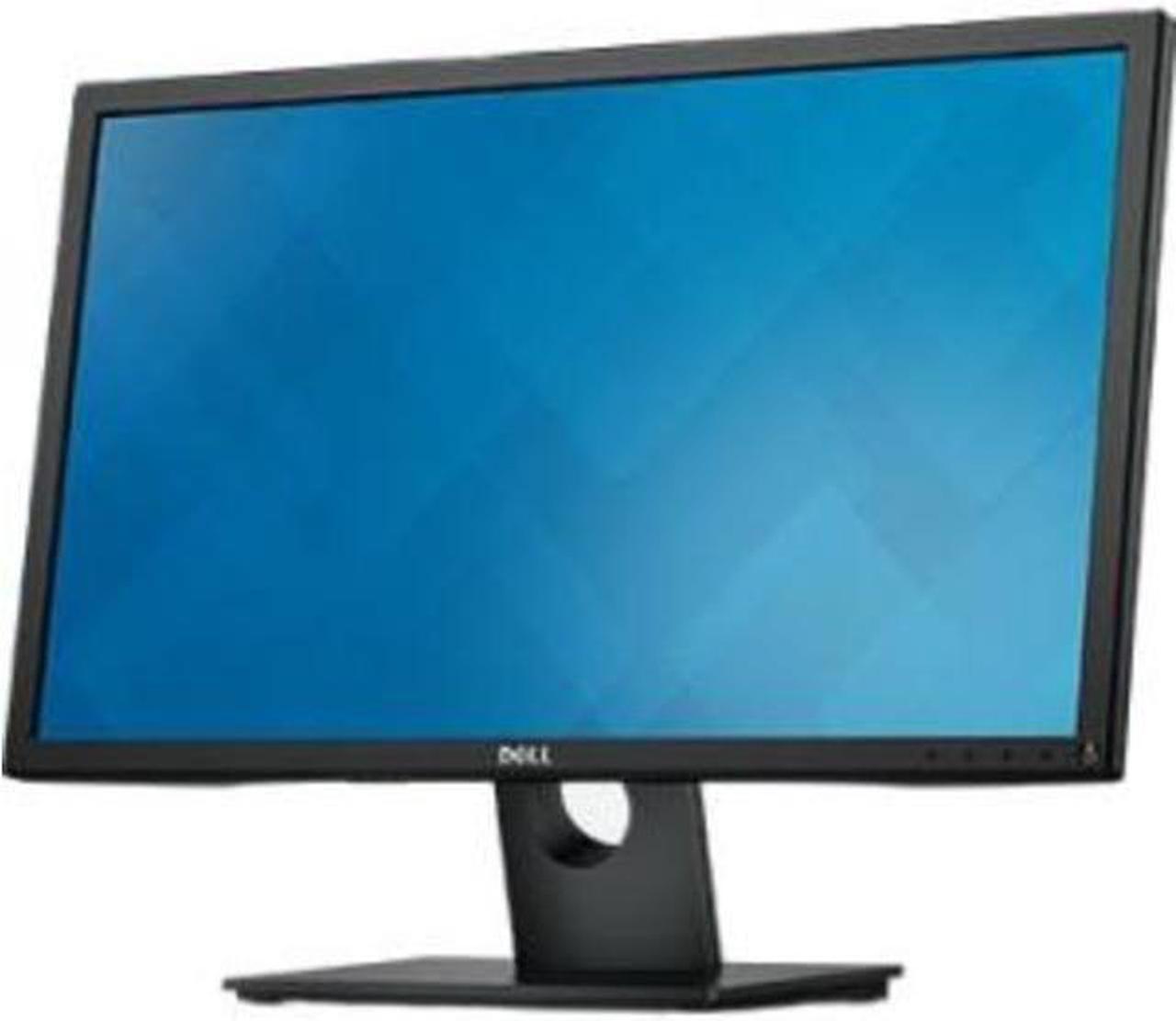 Dell E2016H 20" (Actual size 19.5") 1600 x 900 Resolution 5ms DisplayPort, VGA Anti-Glare LED Backlit LCD Monitor