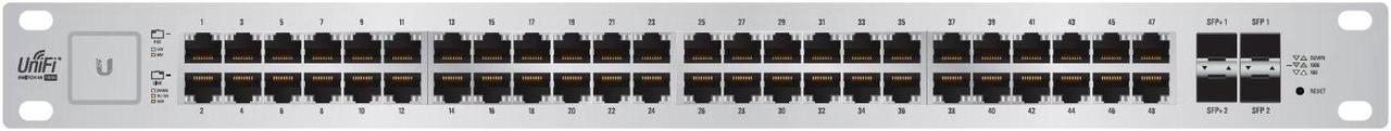 UBIQUITIUbiquiti Us-48-500W Ubiquiti Unifi Switch 48 Ports Manageable 4 X Expansion Slots 10 100 1000Baset, 1000Basex, 10Gbasex 2 X Sfp Slots 2 X Sfp+ Slots 2 Layer Supported New Us-48-500W