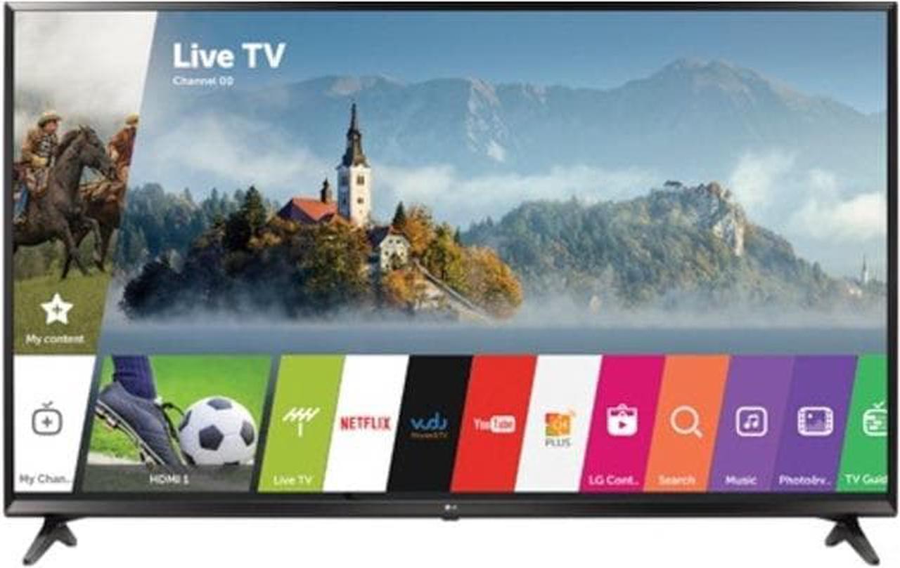 Main image of LG Electronics 43UJ6300 43-inch 4KUHD HDR Smart LED TV - 3840 x 2160 - TruMotion 120 - HDMI, USB, Certified