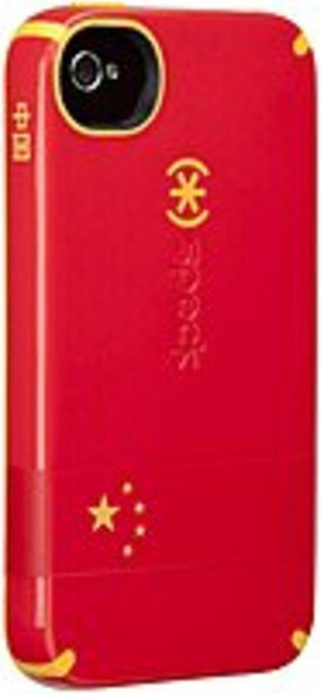 Main image of Speck Products CandyShell China Flag Case for iPhone 4 / 4S SPK-A1385