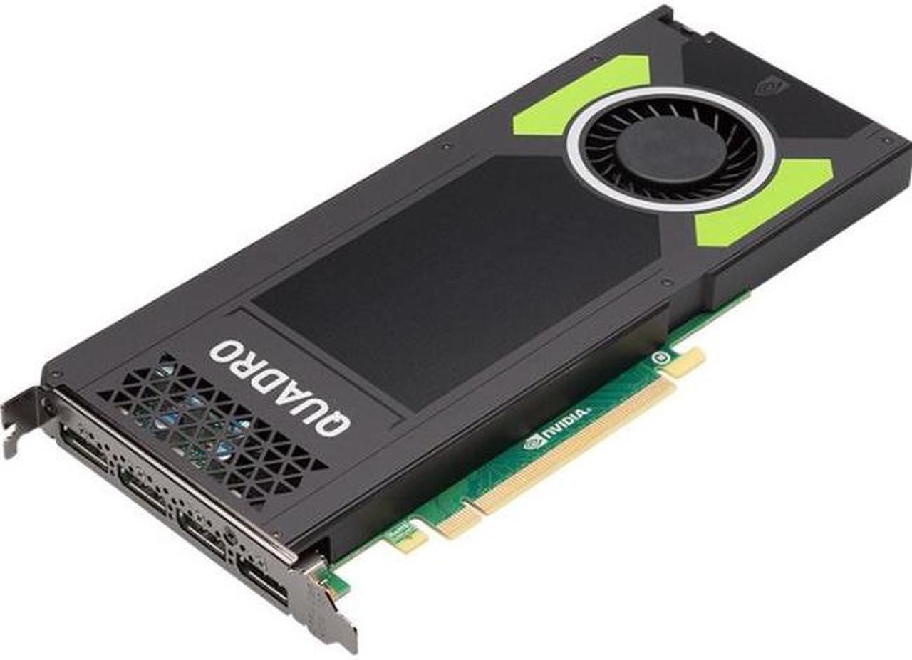 PNY Quadro M4000 Graphic Card - 8 GB GDDR5 - Single Slot Space Required - 256 bit Bus Width - Fan Cooler - OpenGL 4.5, DirectX 12, DirectCompute, OpenCL - 4 x DisplayPort - 0 - PC, Linux - 4 x ...