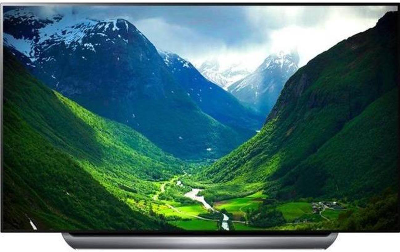 Alt view image 6 of 13 - LG C8 77" 4K HDR Dolby Atmos Smart TV with AI ThinQ OLED77C8PUA (2018)