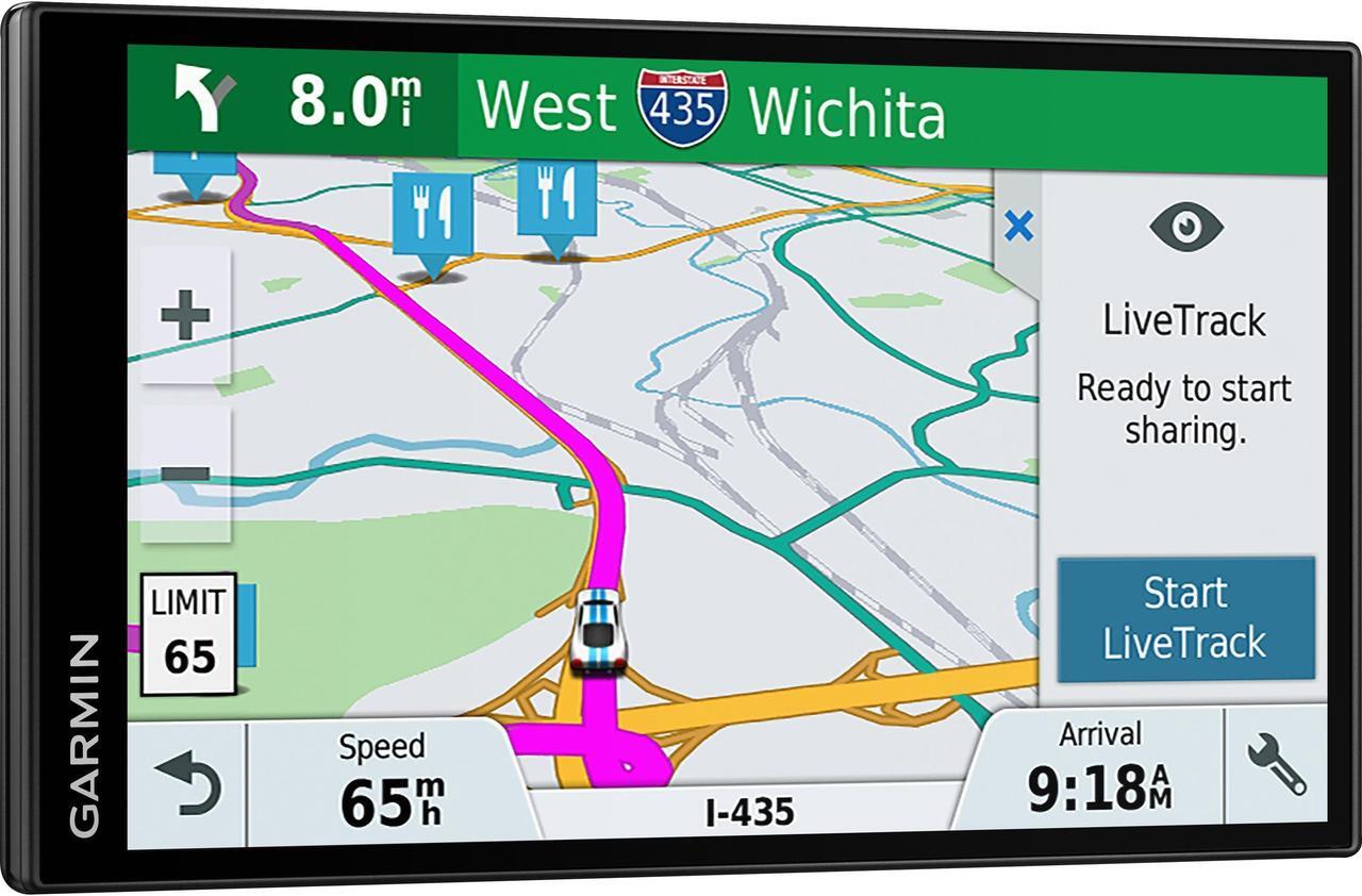 Alt view image 6 of 7 - Garmin DriveSmart 61 NA LMT-S GPS w/ Smart Features  1 Year Warranty