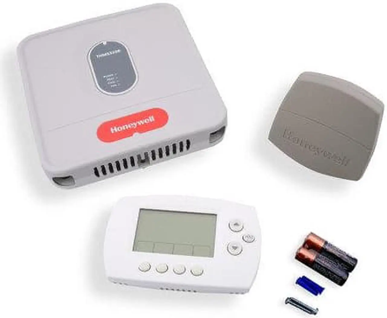 Alt view image 4 of 10 - Honeywell YTH6320R1001 Wireless Thermostat System Kit With Programmable Thermostat