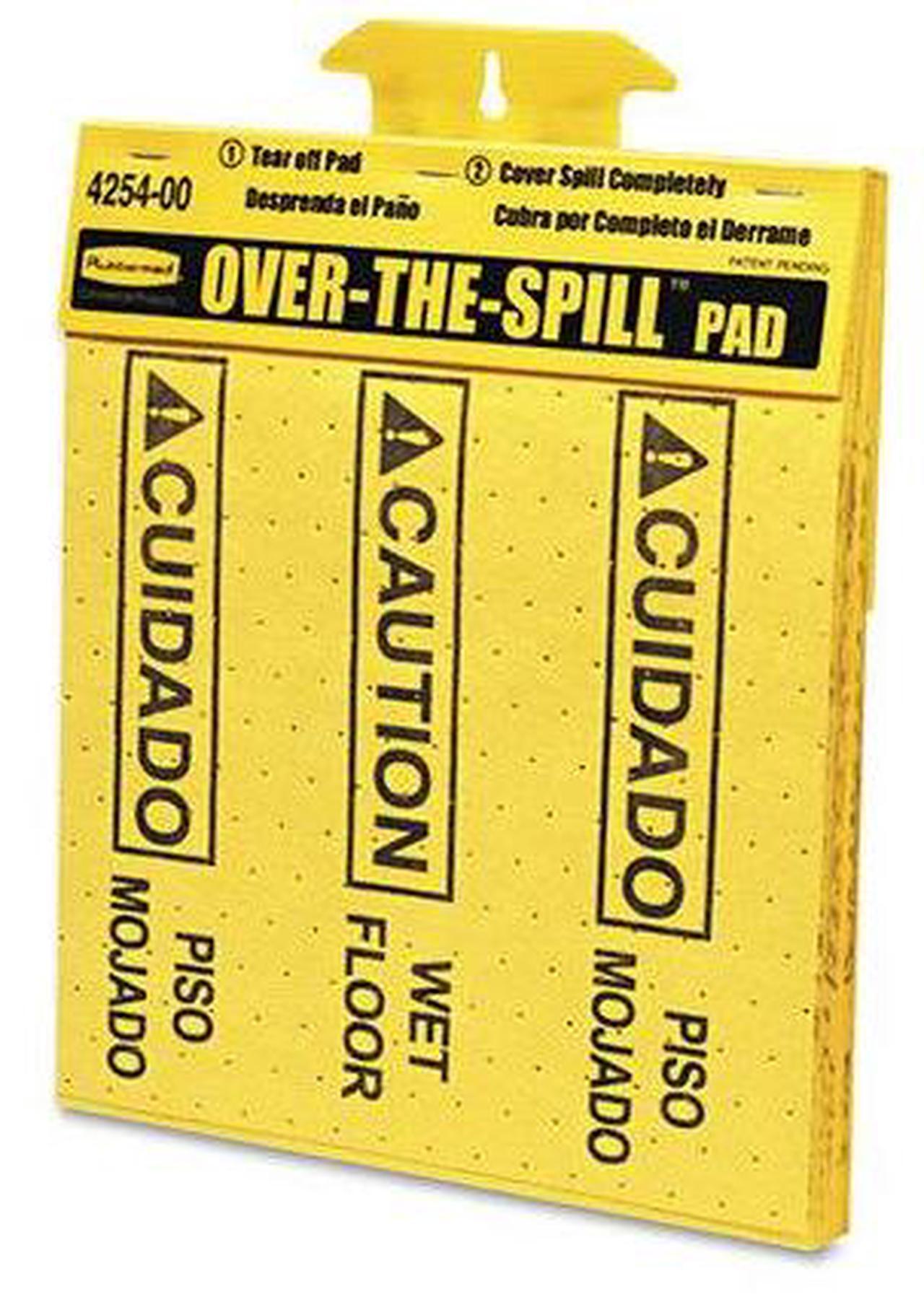 Alt view image 3 of 15 - Rubbermaid Commercial Pad,Ovrspill,Tblt,22pd,Yw 4254