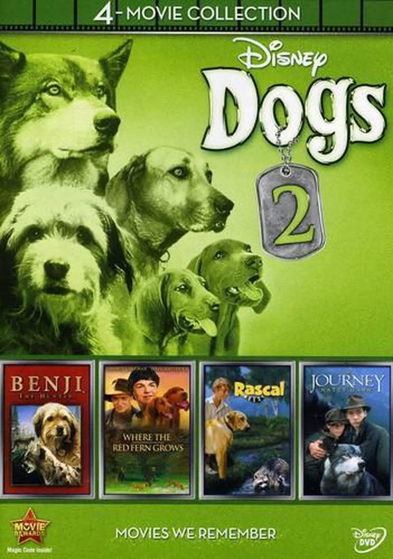 Main image of BUENA VISTA HOME VIDEO JOURNEY NATTY GAN/RASCAL/BENJI-HUNTED/WHERE RED FERN GROWS (DVD/4PK) D110308D
