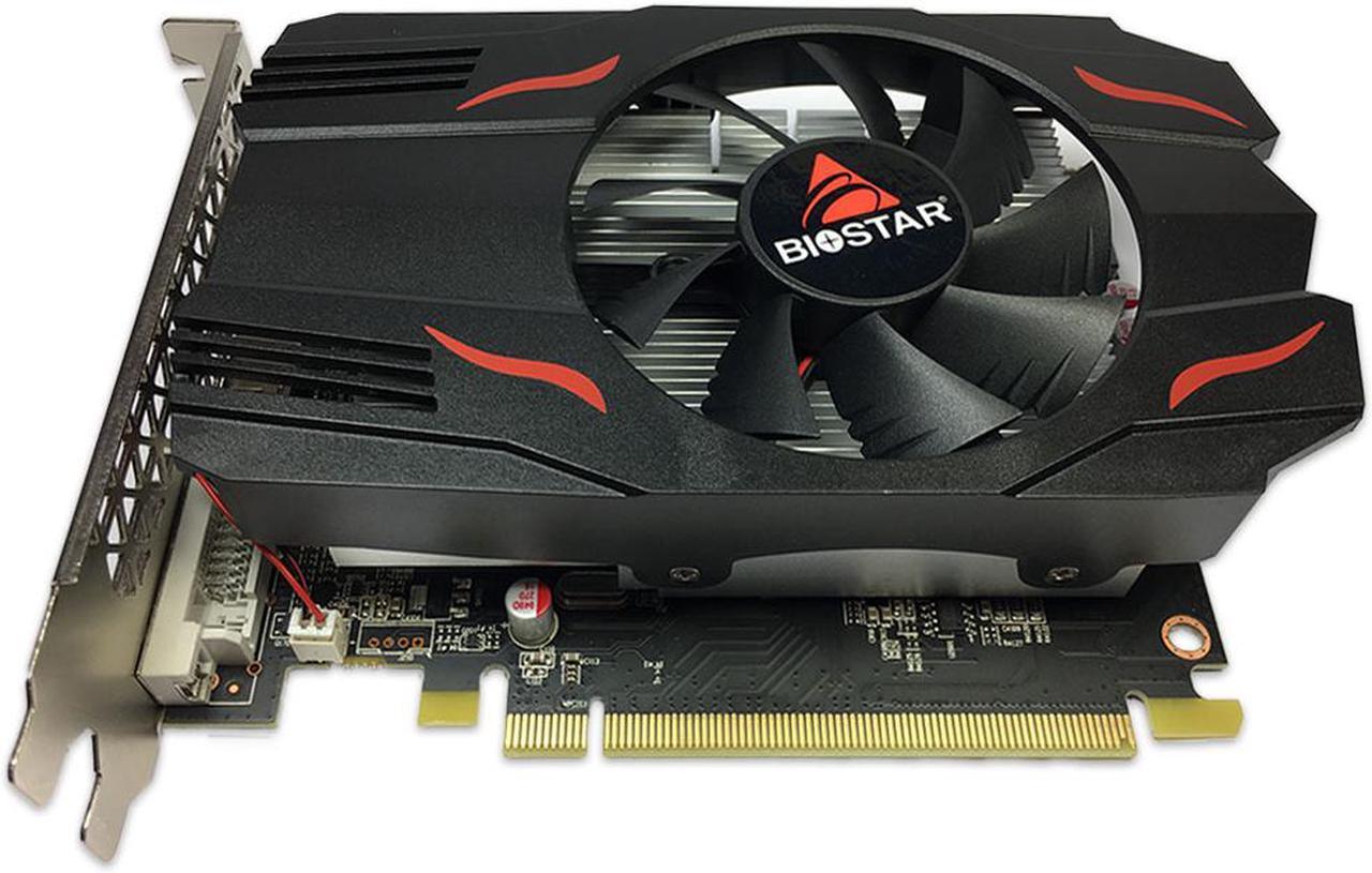 Alt view image 4 of 7 - Biostar Gaming Radeon RX 550 2GB GDDR5 128-Bit DirectX 12 PCI Express 3.0 DVI-D Dual Link, HDMI, DisplayPort