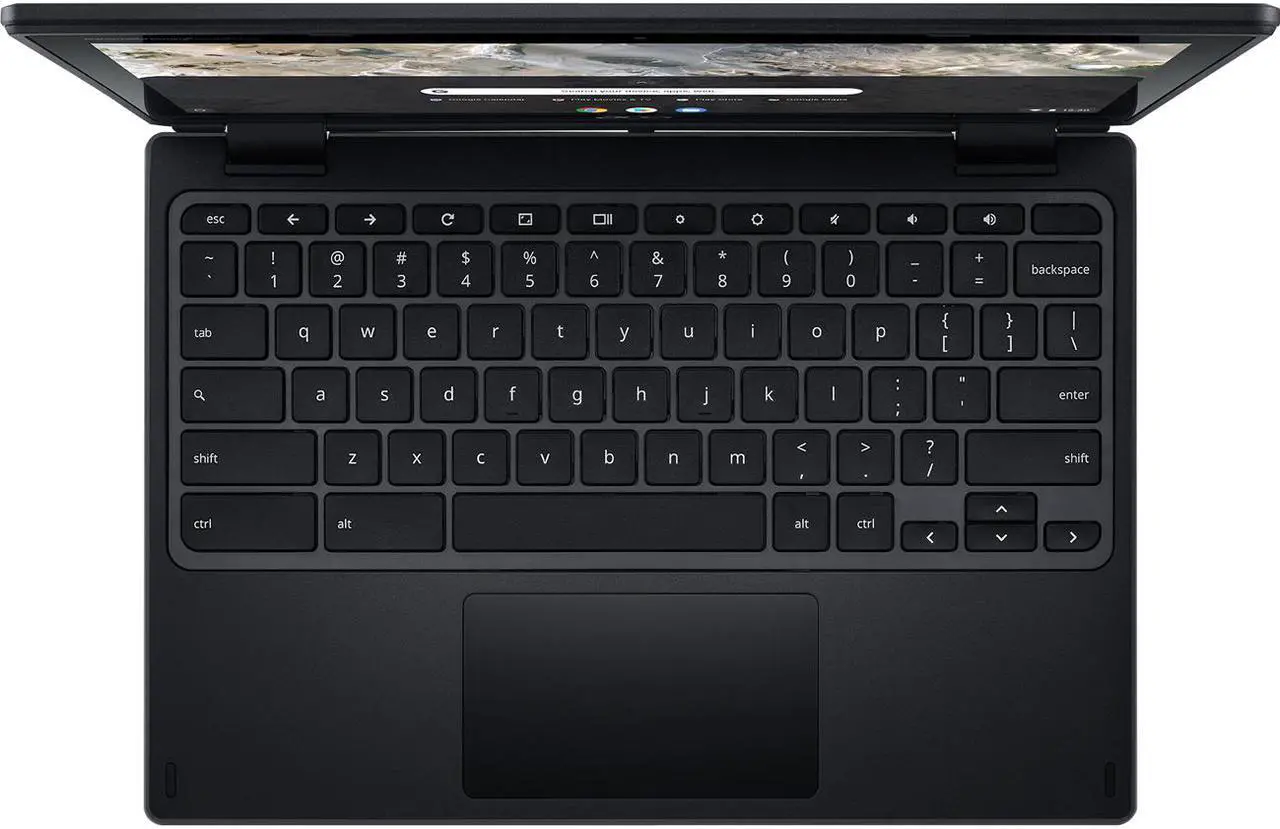 Alt view image 4 of 14 - Acer Chromebook Spin 311 R721T-62ZQ 11.6" Touchscreen 2 in 1 Chromebook - 1366 x 768 - A-Series A6-9220C - 4 GB RAM - 32 GB Flash Memory - Shale Black - Chrome OS - AMD Radeon R5 Graphics - In-pl