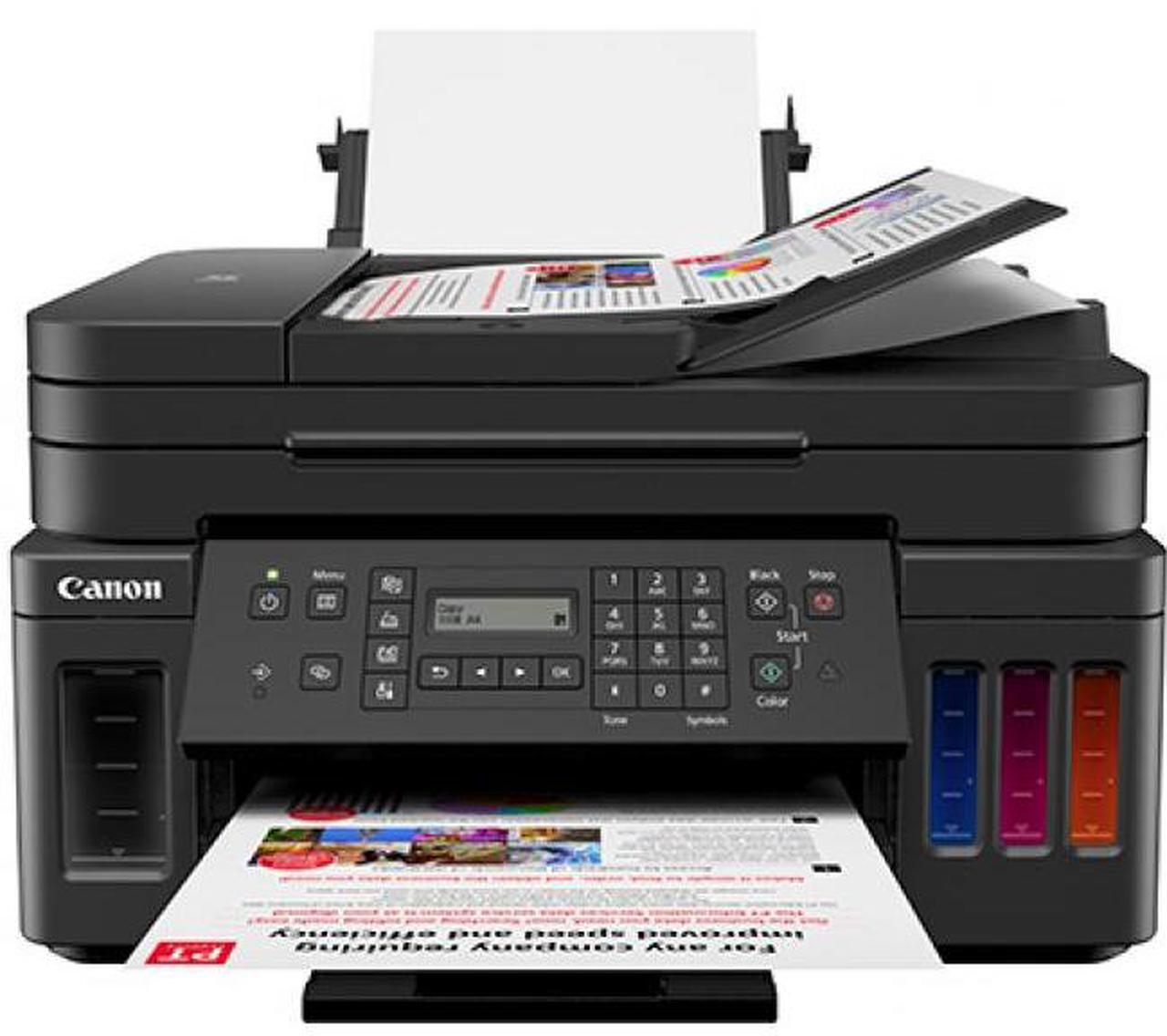 Alt view image 6 of 20 - Canon PIXMA G7020 Wireless MegaTank All-in-One Printer
