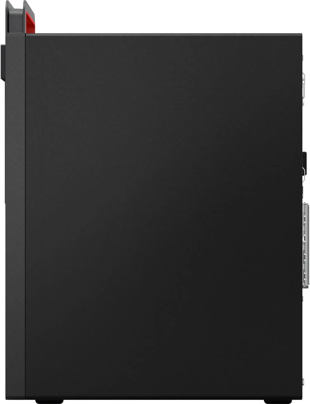Alt view image 7 of 8 - Lenovo ThinkCentre M920t 10SF0046US Desktop Computer - Core i5 i5-9500F - 8 GB RAM - 256 GB SSD - Tower - Black - Windows 10 Pro 64-bit - AMD Radeon 520 2 GB - DVD-Writer - English Keyboard