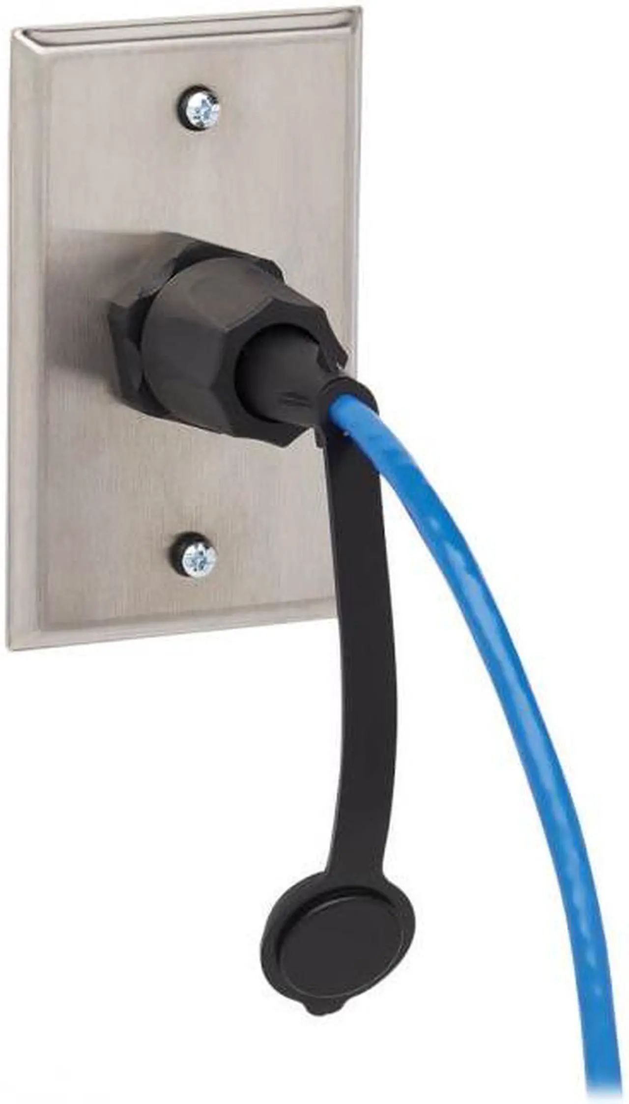 Alt view image 5 of 8 - TRIPP LITE N200P-033BL-IND 33 ft. Cat 6 Blue Industrial Cat6 UTP Ethernet Cable (RJ45 M/M), 100W PoE, CMR-LP, IP68