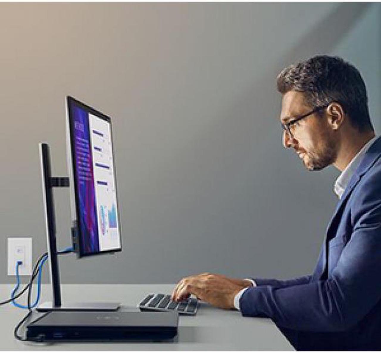 Alt view image 3 of 20 - Dell UltraSharp U2721DE 27" WQHD LED LCD Monitor - 16:9 - 27" Class - In-plane Switching (IPS) Technology - 2560 x 1440 - 16.7 Million Colors - 350 Nit Typical
