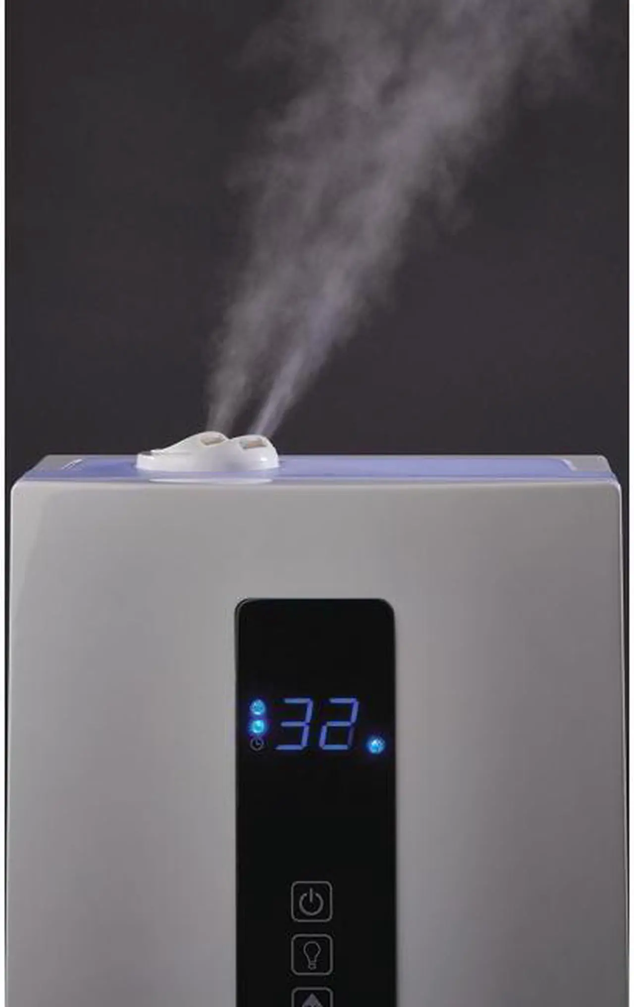 Alt view image 10 of 20 - Lasko UH300 Quiet Ultrasonic Digital Warm and Cool Mist Humidifier