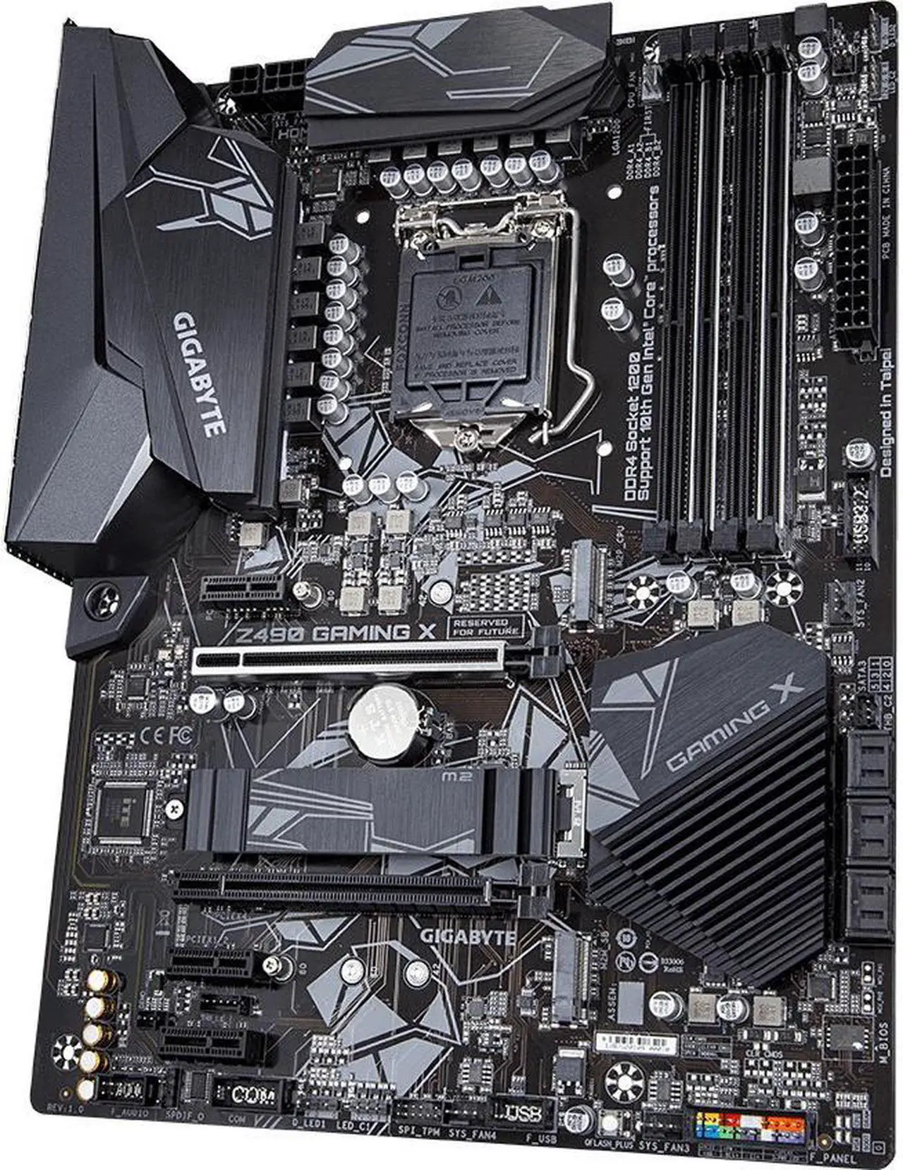 Alt view image 7 of 9 - Gigabyte Ultra Durable Z490 GAMING X LGA-1200 DDR4 ATX Desktop Motherboard