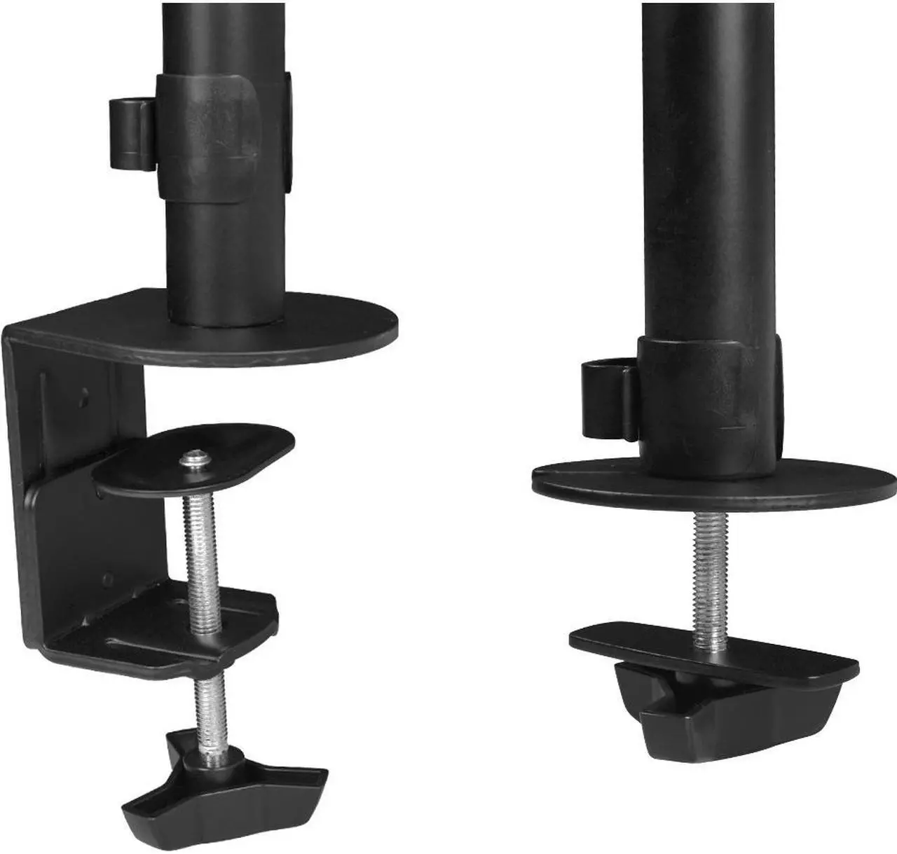 Alt view image 2 of 11 - SIIG Dual Monitor Articulating Desk Mount 13" to 27" CEMT1822S1