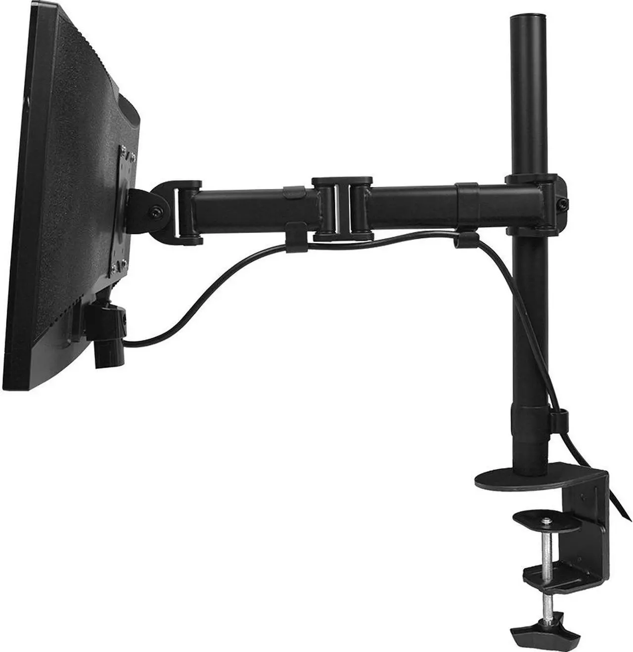 Alt view image 6 of 11 - SIIG Dual Monitor Articulating Desk Mount 13" to 27" CEMT1822S1
