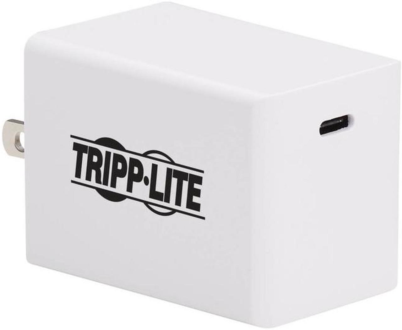 Tripp Lite 60W Compact USB-C Wall Charger - GaN Technology USB-C Power Delivery 3.0