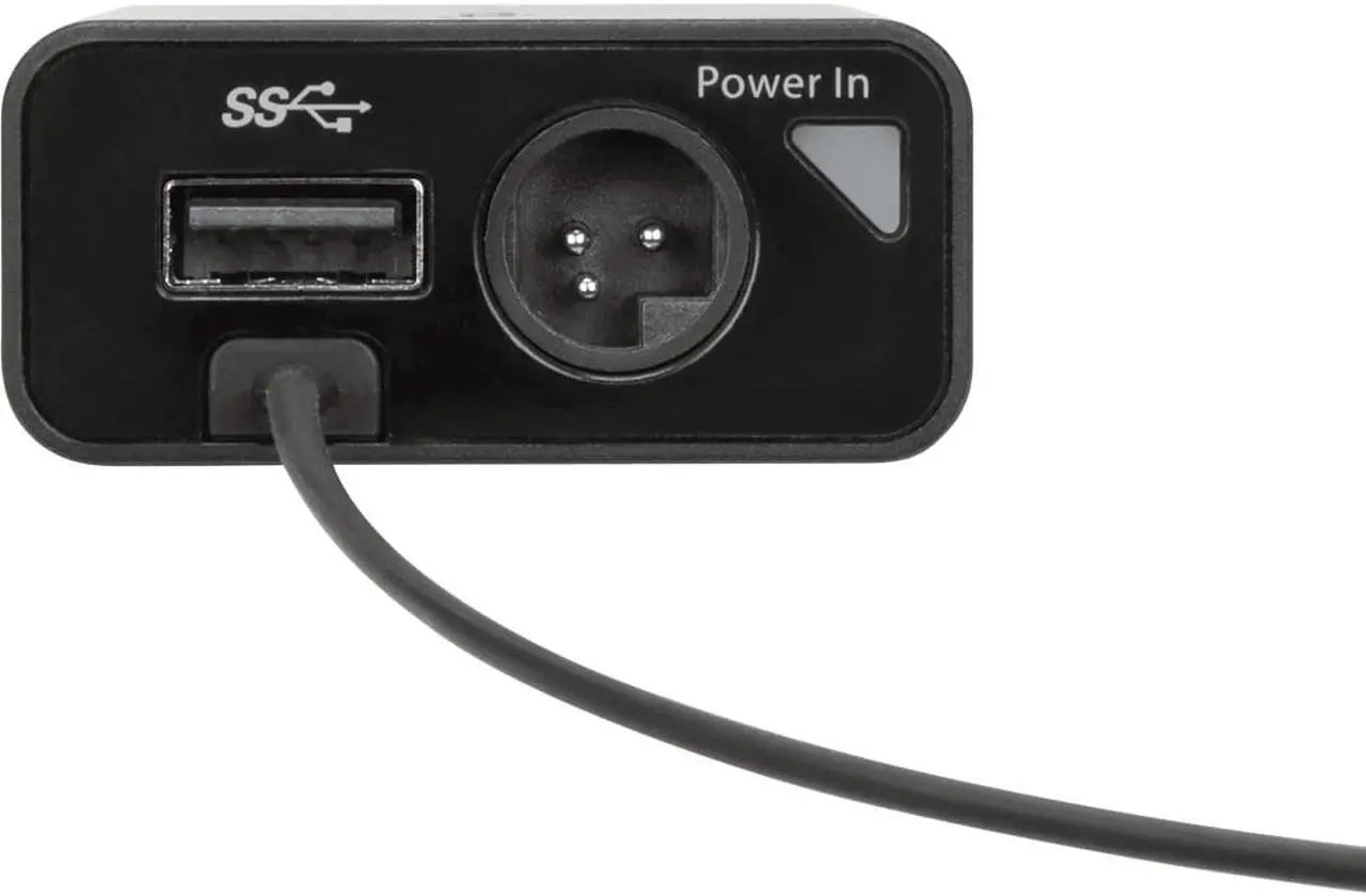 Alt view image 7 of 12 - Targus USB-C Multiplexer Adapter - Power/USB/USB-C Data Transfer/Power Cable for Docking Station, Notebook, Dock - Black - ACA47GLZ