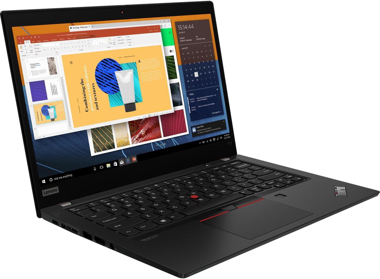 Alt view image 6 of 11 - Lenovo ThinkPad X13 20T20024US 13.3" Touchscreen Laptop i7-10510U 8GB 512GB SSD