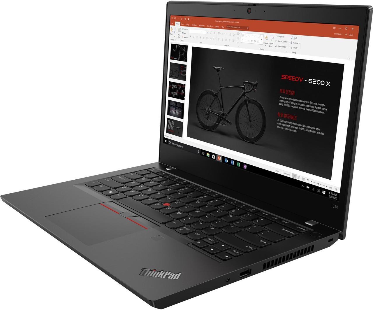 Alt view image 8 of 10 - Lenovo ThinkPad L14 14" FHD Laptop i7-10510U 16GB 256GB SSD Windows 10 Pro