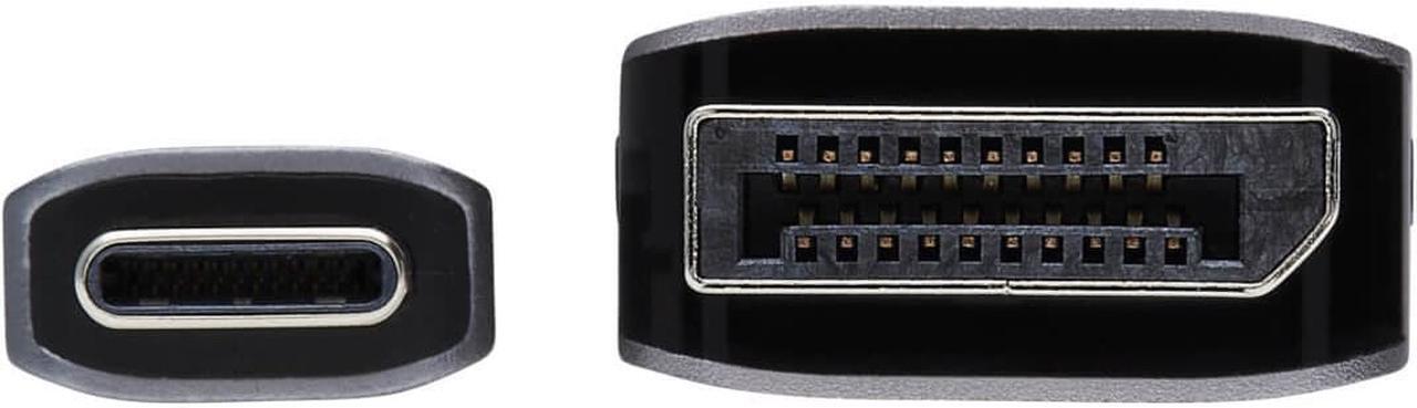 Alt view image 2 of 13 - Tripp Lite U444-006-Dp8se Displayport/Usb-C A/V Cable