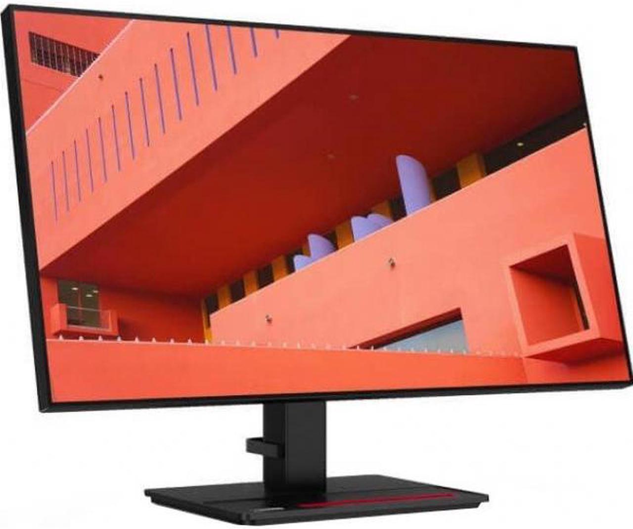 Alt view image 5 of 10 - Lenovo ThinkVision P27h-20 27" WQHD WLED LCD Monitor - 16:9 - Raven Black - 27" Class - in-Plane Switching (IPS) Technology - 2560 x 1440-16.7 Million Colors - 350 Nit Typical - 4 ms Extreme